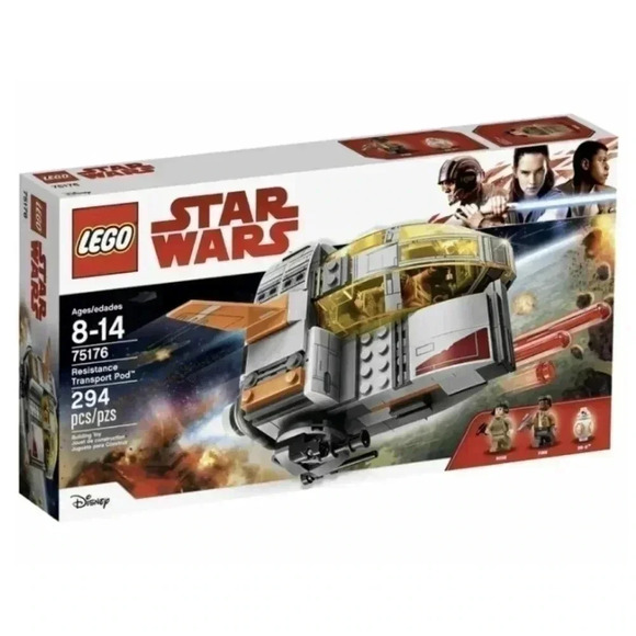 NWT! LEGO Star Wars Resistance Transport Pod 75176 Playset Toy - Picture 1 of 9
